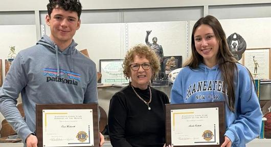 CHS Students Earn Lions Club Student of the Month Distinction